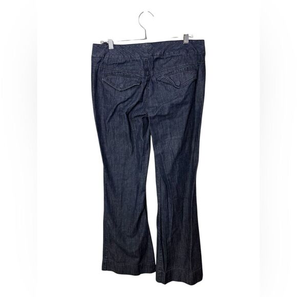 Tommy Hilfiger American Splendor Mid Rise Trouser Dark Blue Wash Women Size 6 - Picture 4 of 6